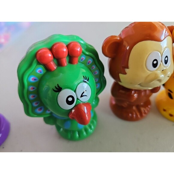 Vtech Smartville Alphabet Animal Replacement Interactive Plastic Figures 7 Lot - Picture 3 of 8